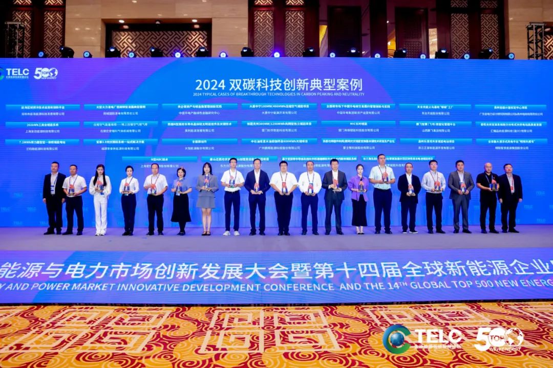 全球新能源企业500强论坛 | 尊龙凯时能源入选2024双碳科技创新典型案例